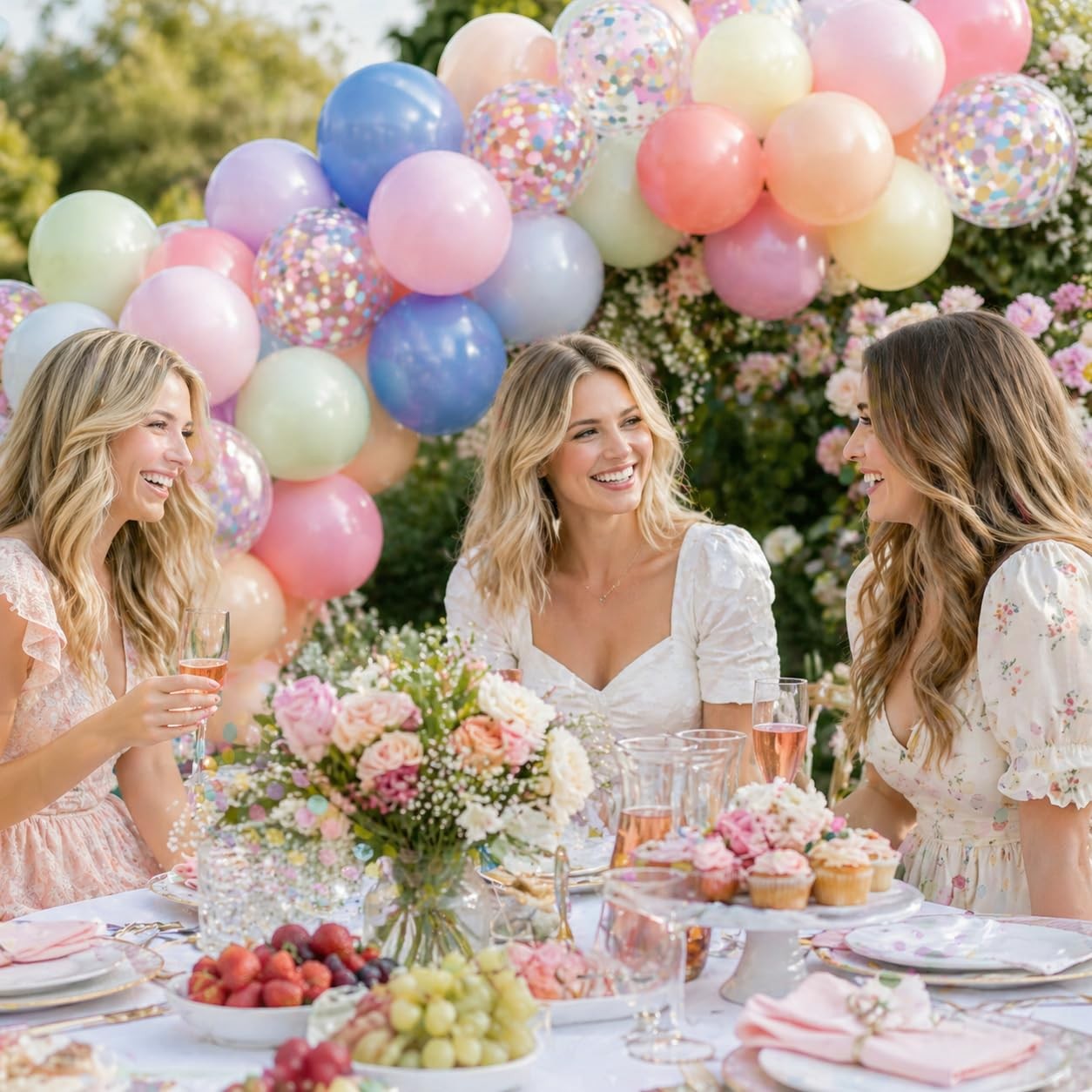 Pastel Balloons 60pcs 12 Inch Macaron Pastel Pink Blue Yellow Mint Lavender R…