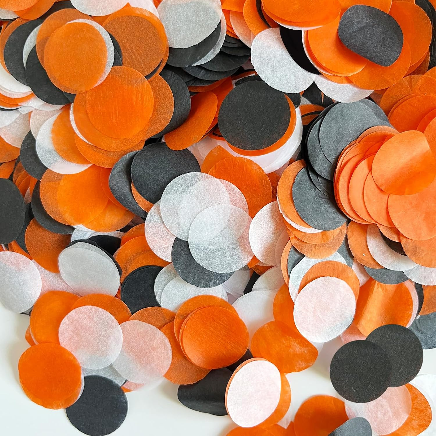 Red Tissue Confetti 1Inch Circle Confetti 5000Pcs for Filled Balloon or Table Pa