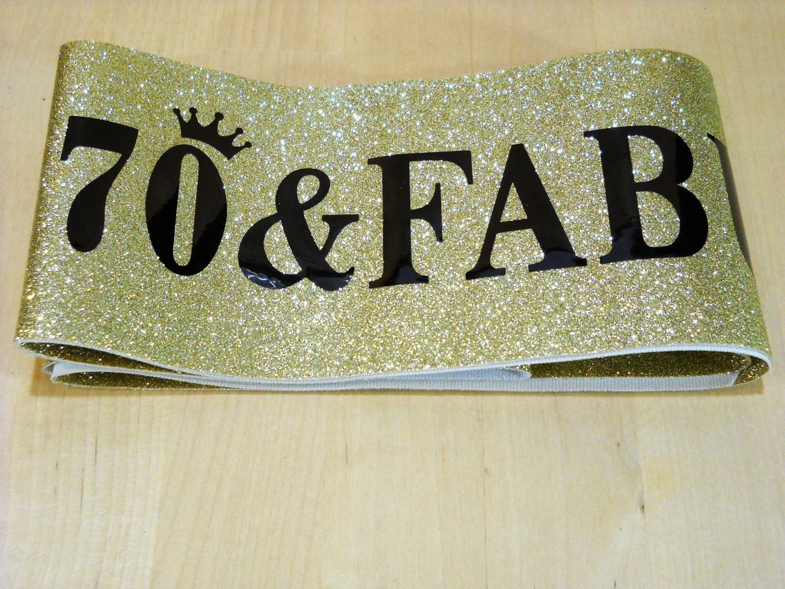 70TH Birthday Tiara and Sash Set, Beautiful Woman’s 70TH Birthday Award