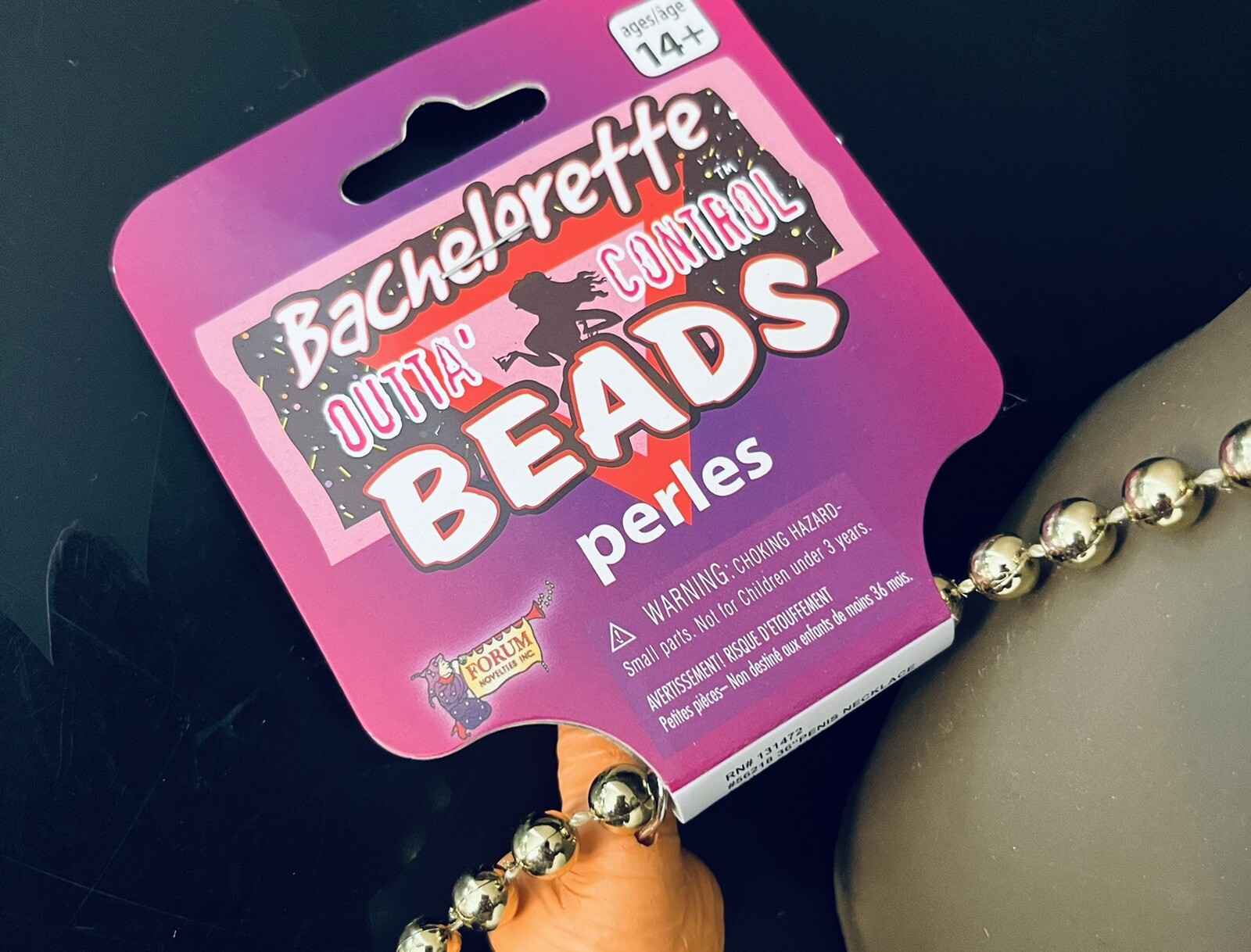 NWT Forum Novelties Bachelorette Outta’ Control Beads Ages 14+