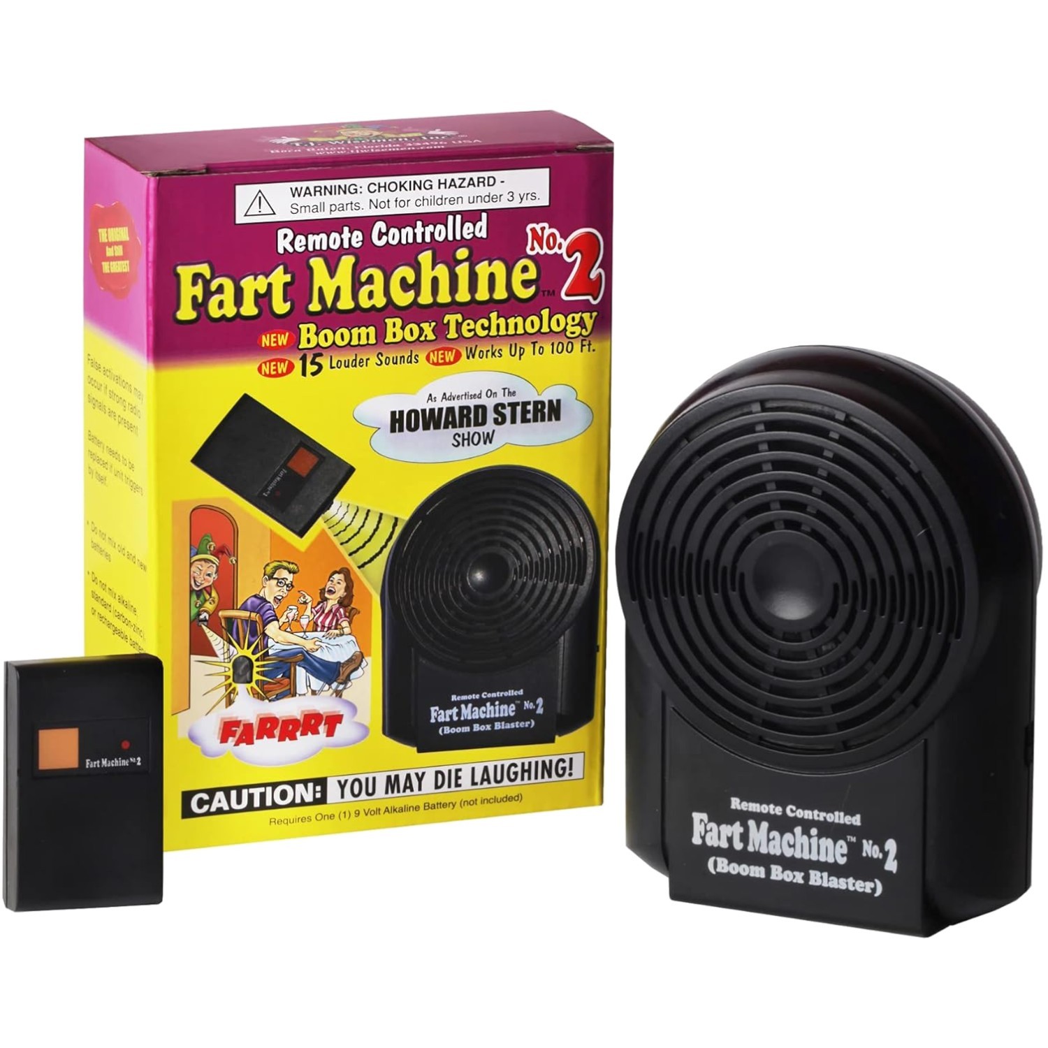 Wireless Fart Machine with 15 Realistic Sounds – Perfect for Gags & Pranks
