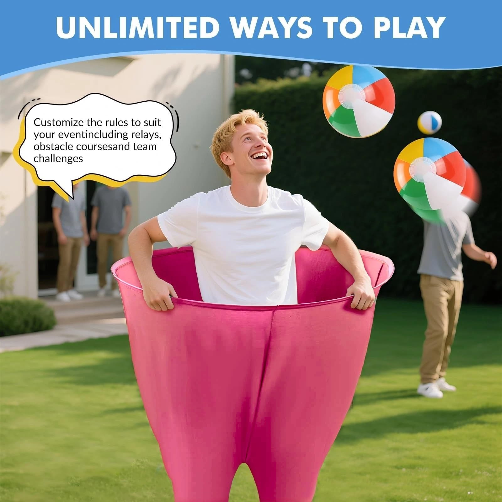 Granny Pants Yard Game,Granny Pants Outdoor Game,2pcs Giant Oversized Granny …