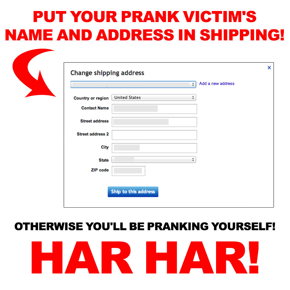 Embarrassing Prank Mail – Doll Repair Kit – Sent Directly to your Friends!