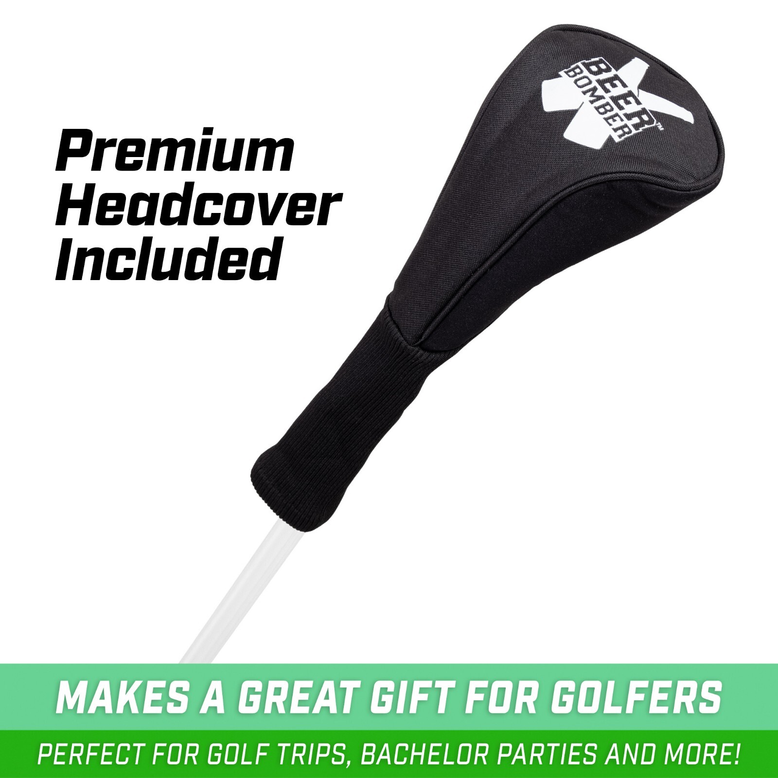 GoPong Beer Bomber Golf Club Beer Bong – Ultimate Novelty Party Gift for Golfers