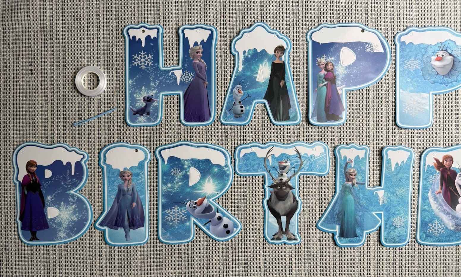 NEW 183Pcs Frozen/Frozen 2 Birthday Party Decor Banner Backdrop Balloons Toppers