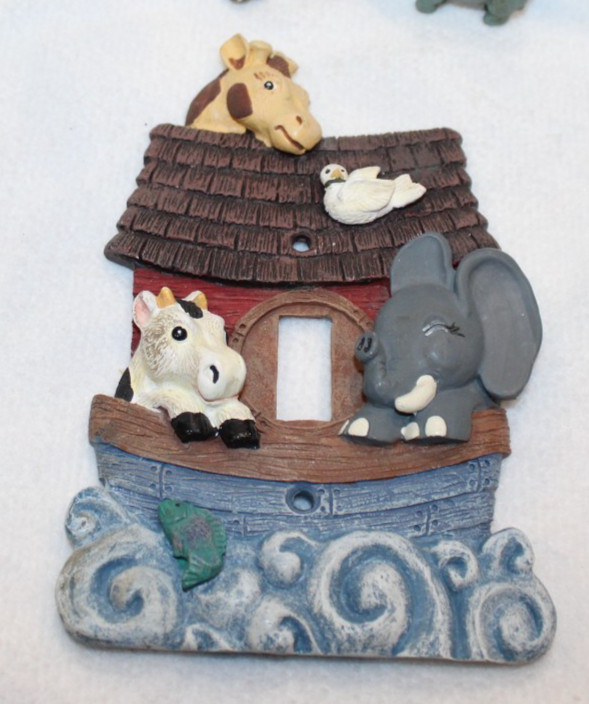 Heavy Duty Noah’s Ark Decorations — Lot of 4 Decorations