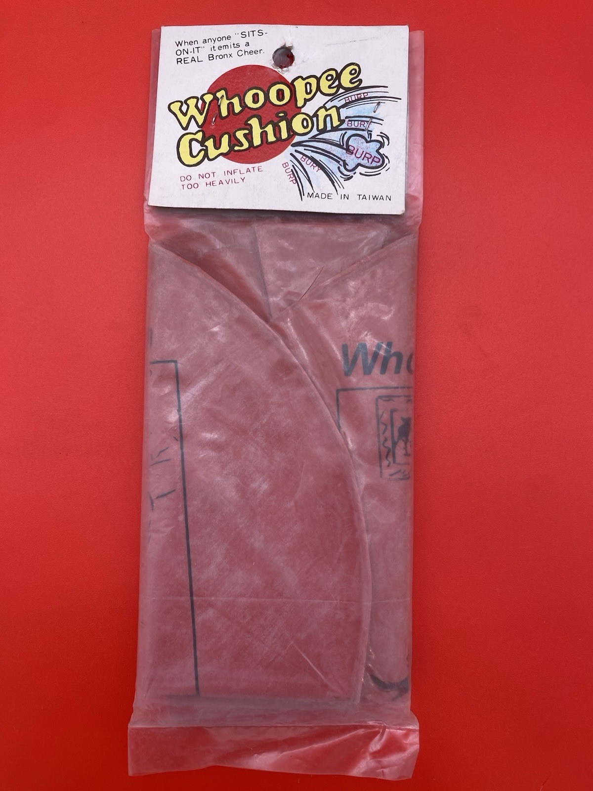 Whoopee Cushions Lot of 6 Vintage Fart Noise Toys – Sealed 1970’s New Old Stock