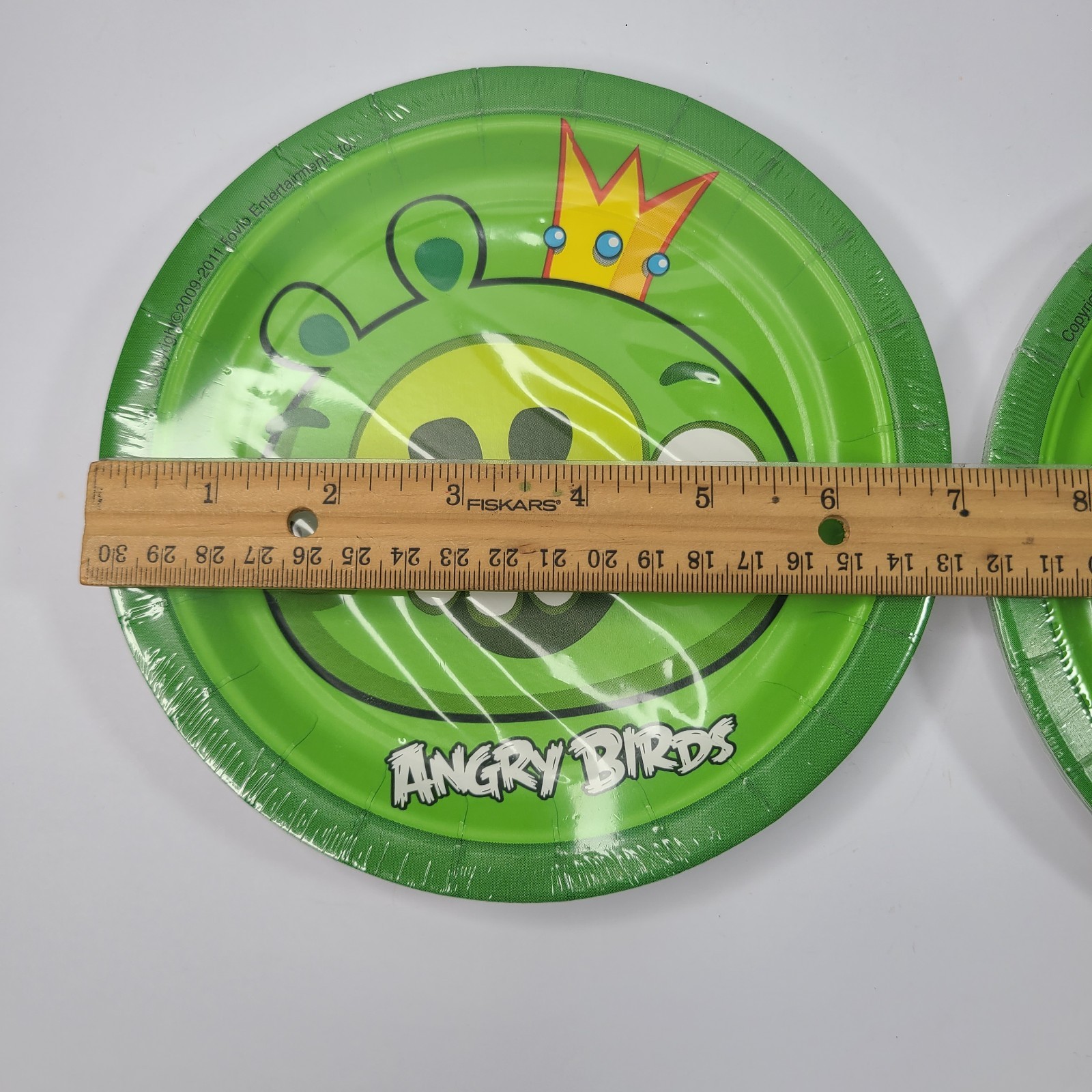 Angry Birds Green Pigs Space Paper Plates 7″ & Napkin Party Birthday Decoration