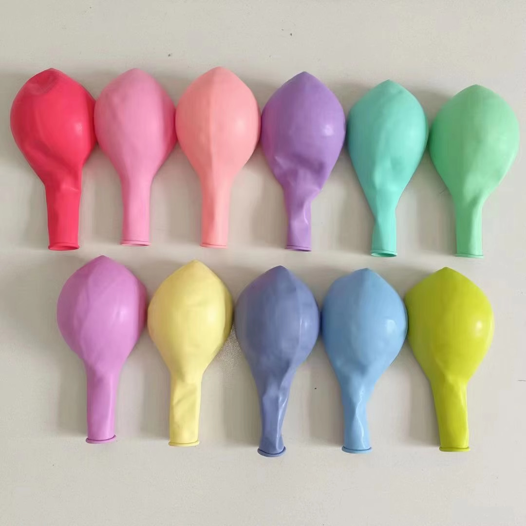 12 inch Thick assorted Pastel color Round Balloons 100 pcs