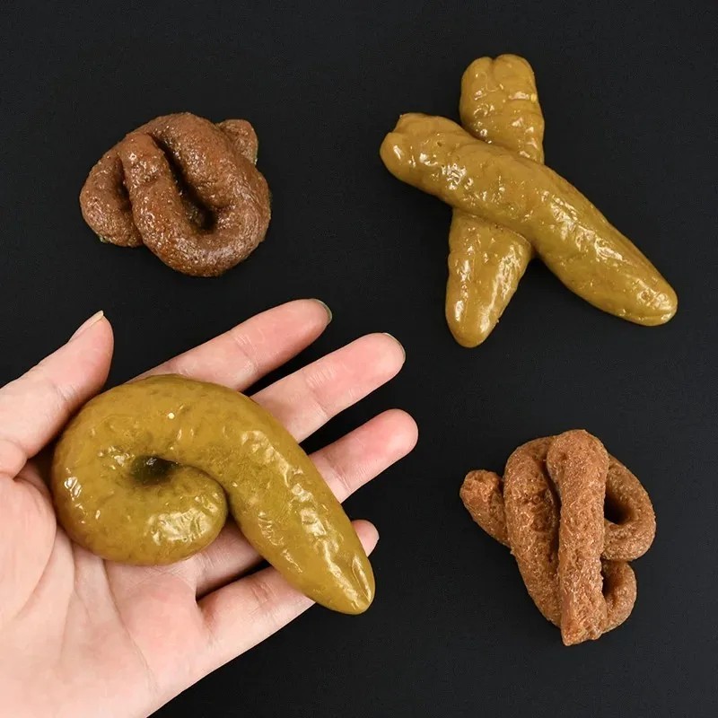 HIGH QUALITY Fake Dog Poop Poo Realistic Doggy Doo Doo Dirt Joke Gag Crap Gift