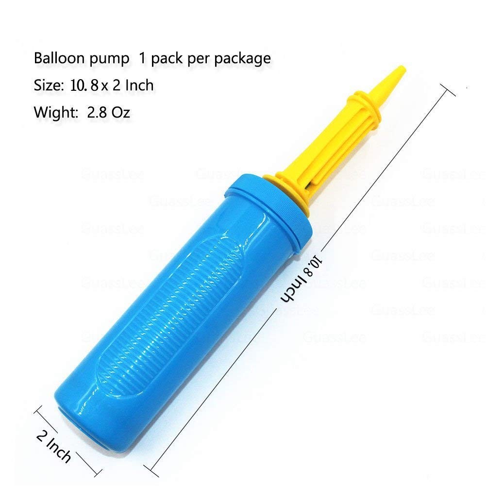 Portable Hand Held Round Nozzle Pump for Quickly Filling Inflatables, Balloon…