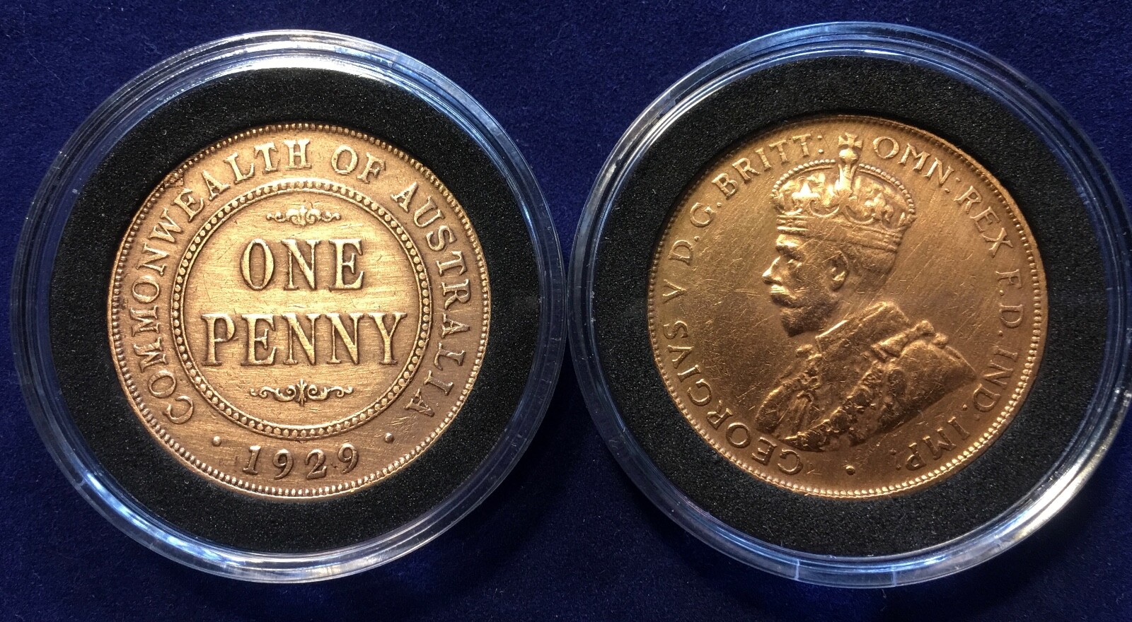 21st Wedding Anniversary Gift Present 2003 Australian Penny in a Capsule
