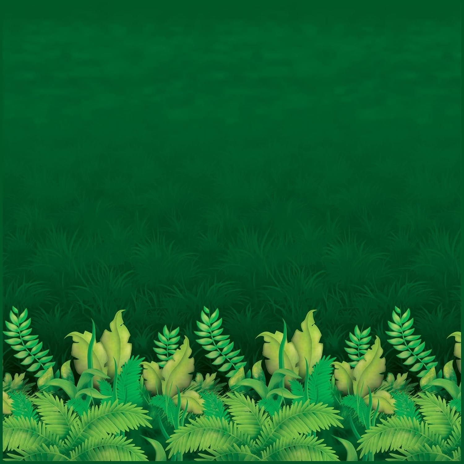 Jungle Foliage Theme Birthday Party Hanging Wall Decoration Insta-Theme Backdrop