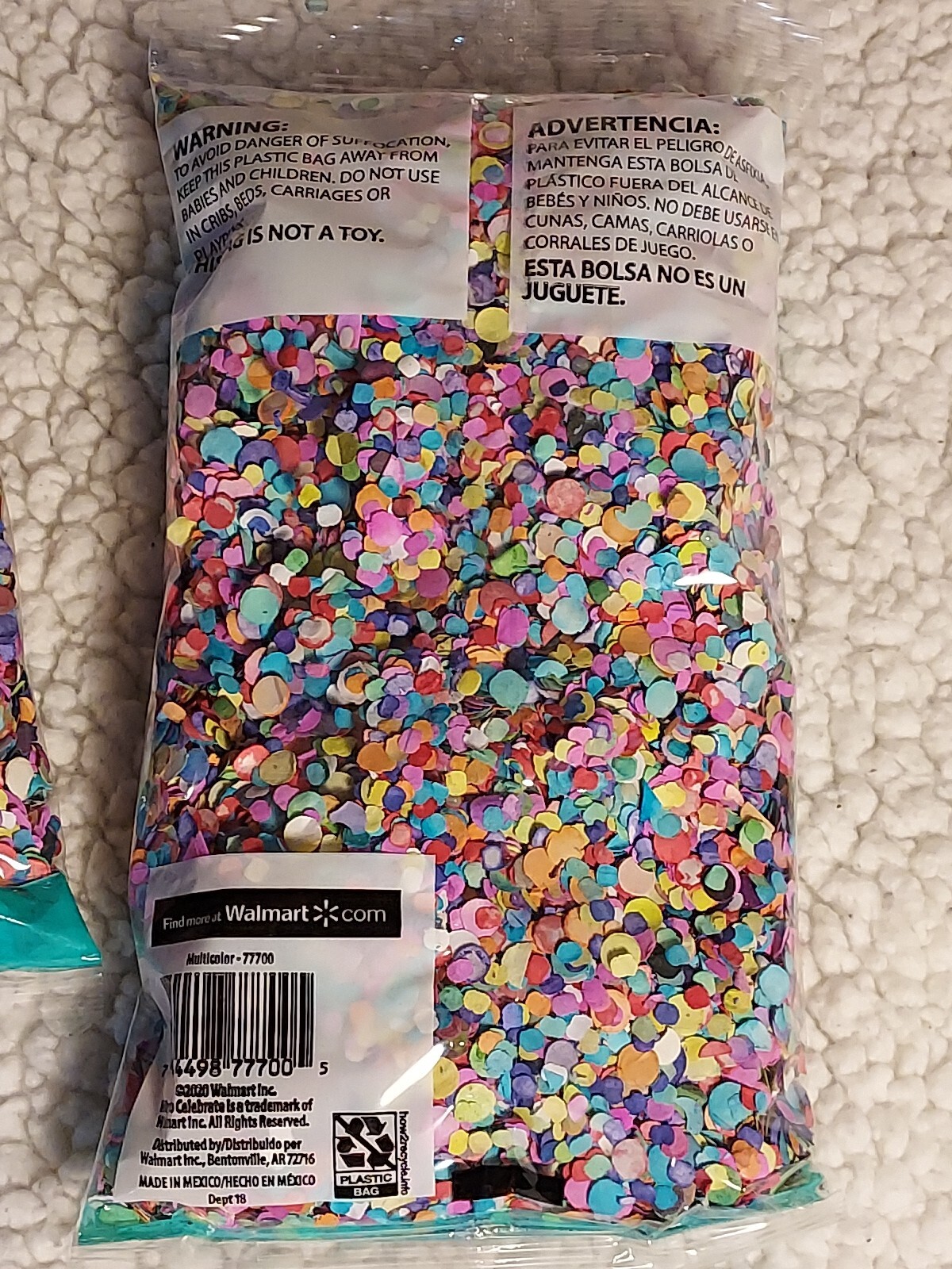 Colorful Paper Confetti – Party, Easter, Shower, Birthday, All Occasion 4 pkgs