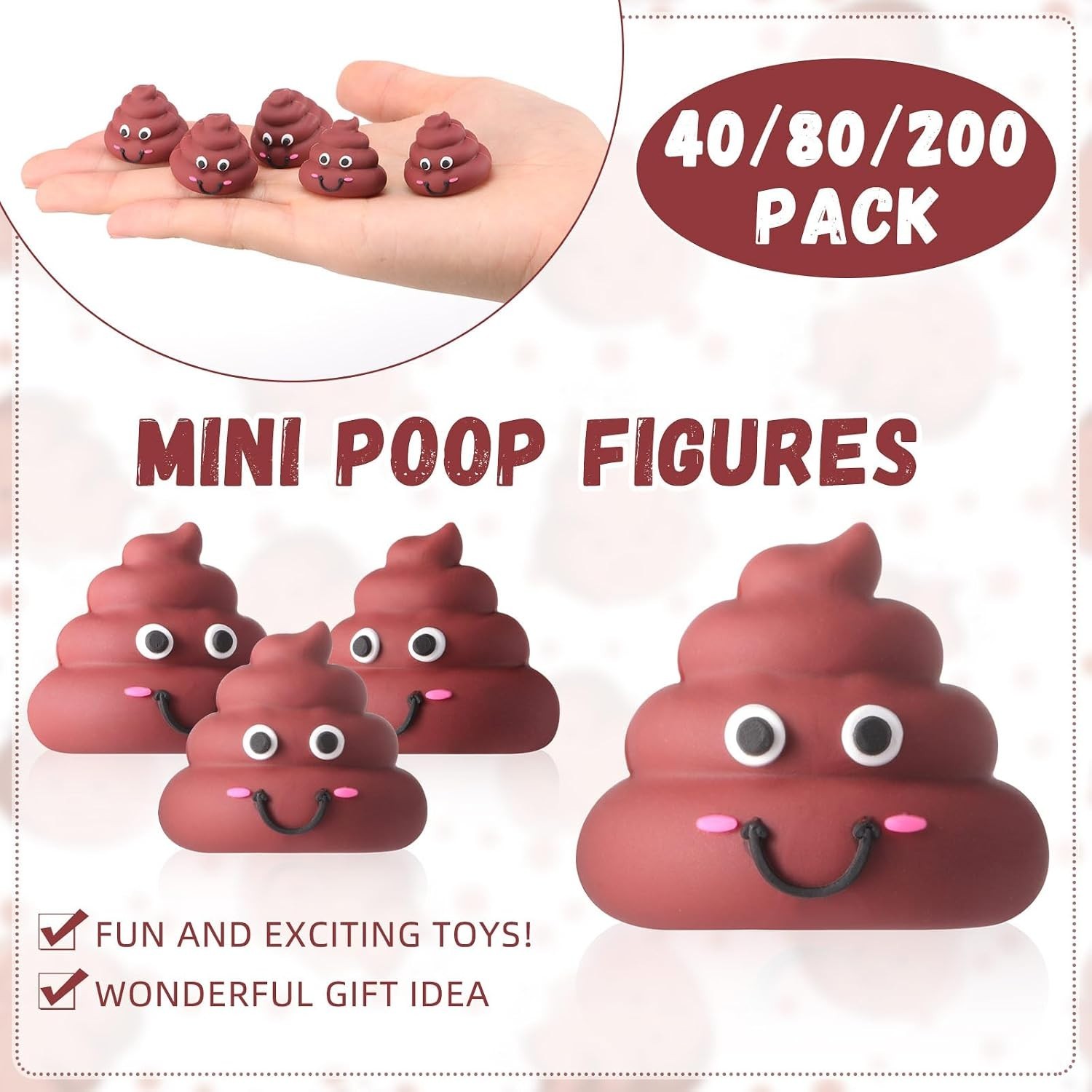 Miniature Poop Figurine Collection