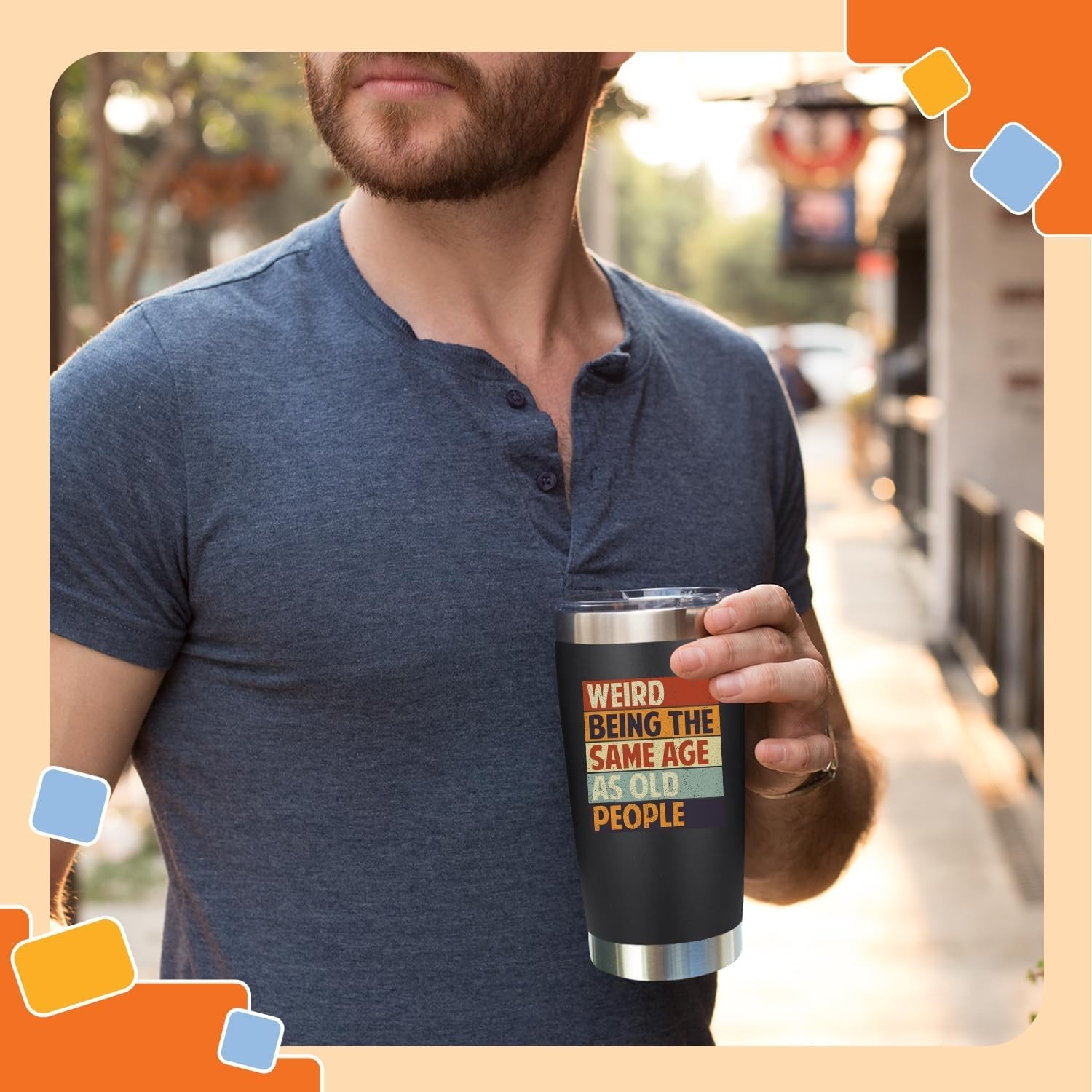 Funny 60th Birthday Tumbler – Gift for Men/Women