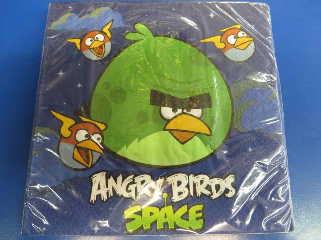 Angry Birds Space Rovio Video Game Kids Birthday Party Paper Luncheon Napkins