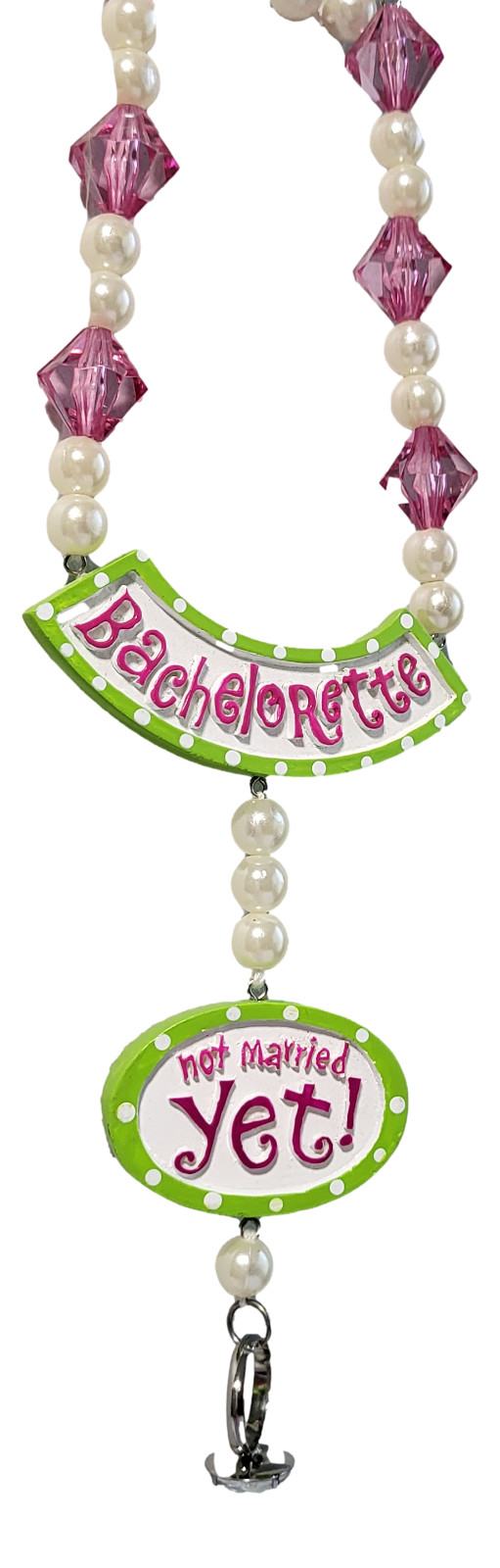 Bachelorette Party Beads Bride-To-Be Necklace Costume Props – Not Married Yet
