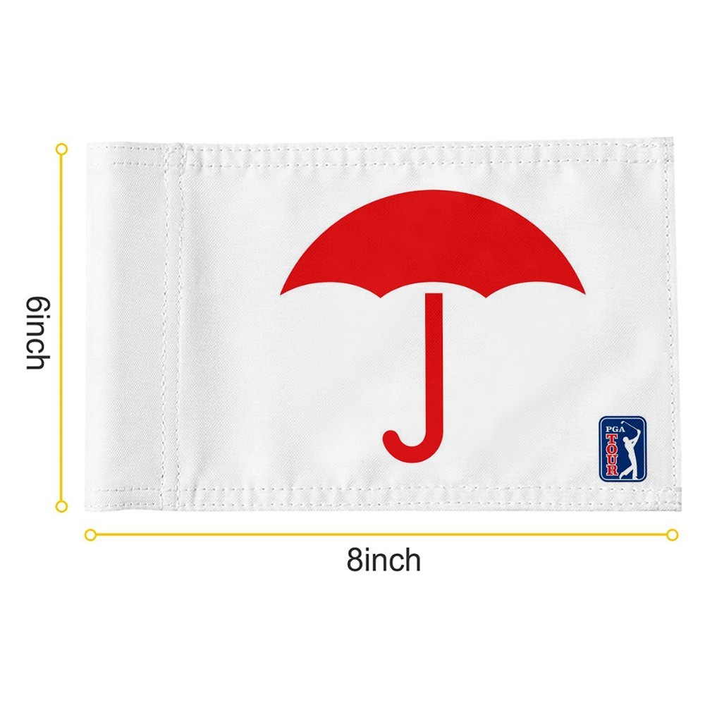 TRAVELERS CHAMPIONSHIP Golf Club PGA Tour Regulation Tube Pin Flag 8x6Inch