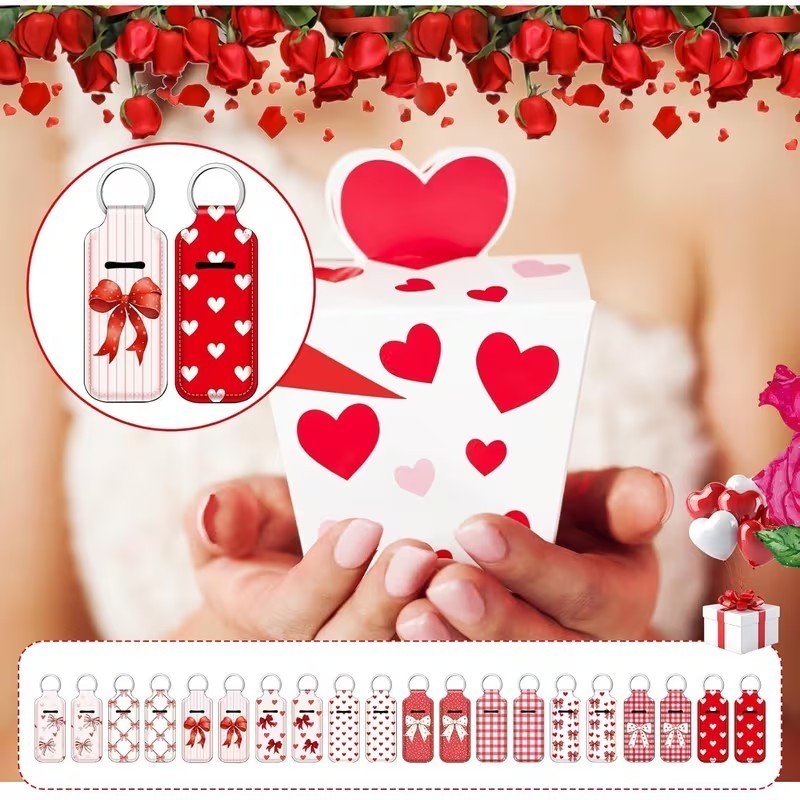 20pcs Coquette Bow Lipstick Holder Keychain for Lipstick/Lip gloss – Girlfriend
