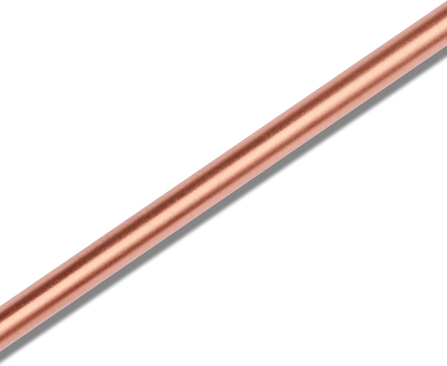 Copper Straws Food Safe Solid Copper Mule Drinking StrawsSet of 4 8.5inch Str…