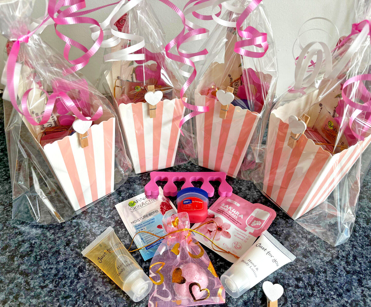 Teenage Girls Pre Filled Party Favours, Pamper Party Packs, Girls Party Bags